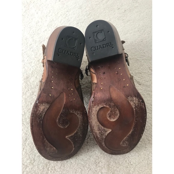 Cuadra Lizard Ankle Boot Fango Oryx - Picture 4 of 8